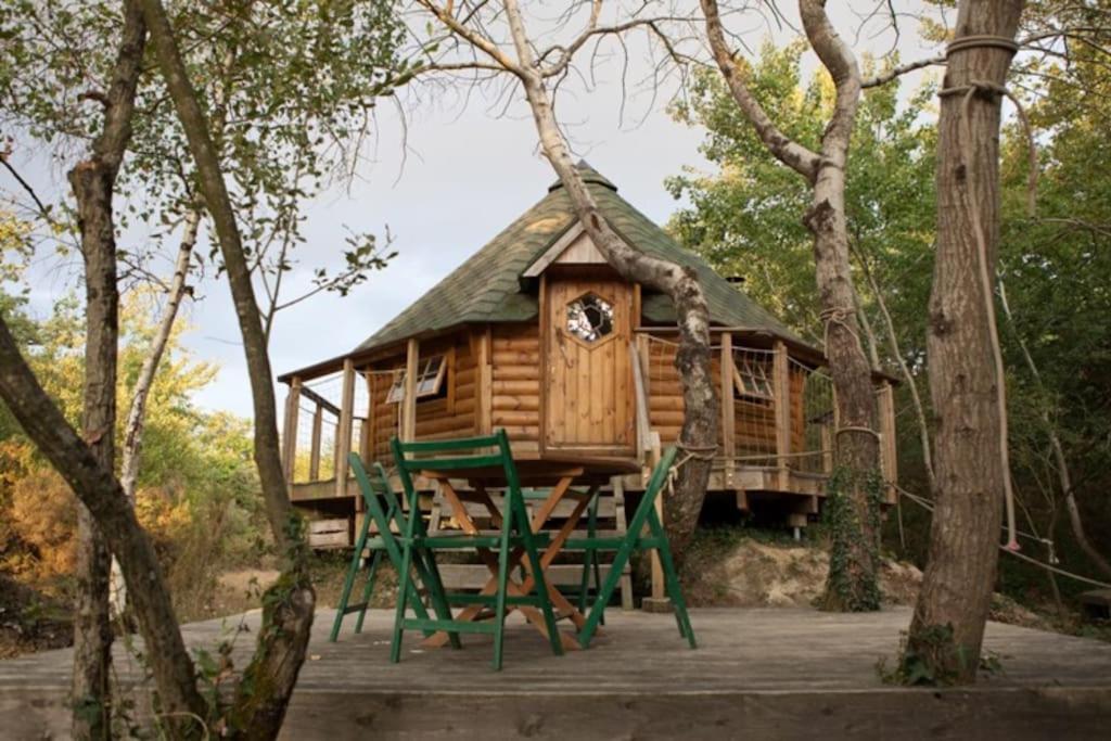Отель Le Bois Davy Le Thoureil Экстерьер фото