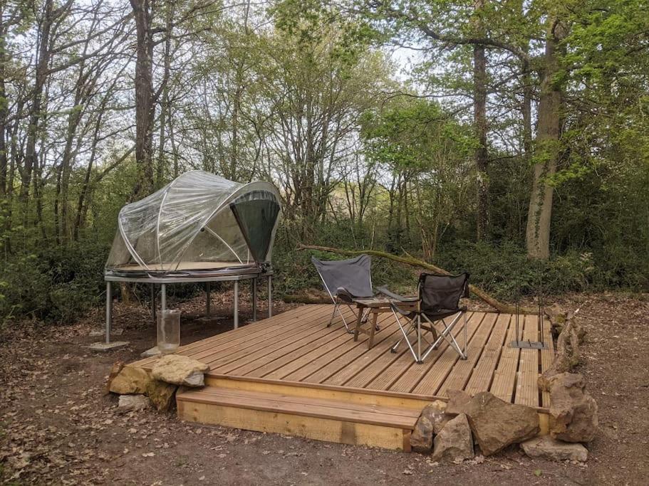 Отель Le Bois Davy Le Thoureil Экстерьер фото
